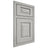 Shiloh Cabinetry Beaded Inset Oxford Poplar Plain Cut Stratus Door