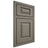 Shiloh Cabinetry Beaded Inset Oxford Poplar Plain Cut Thyme Door