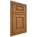 Shiloh Cabinetry Beaded Inset Oxford Red Oak Plain Cut Autumn Door
