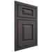 Shiloh Cabinetry Beaded Inset Oxford Red Oak Plain Cut Harbor Door