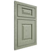 Shiloh Cabinetry Beaded Inset Oxford Red Oak Plain Cut Moss Door