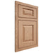 Shiloh Cabinetry Beaded Inset Oxford Red Oak Plain Cut Natural Door