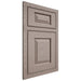Shiloh Cabinetry Beaded Inset Oxford Red Oak Plain Cut Sterling Door