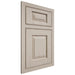 Shiloh Cabinetry Beaded Inset Oxford Walnut Plain Cut Seagull Door