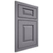 Shiloh Cabinetry Beaded Inset Oxford White Oak Plain Cut Cadet Door