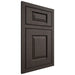 Shiloh Cabinetry Beaded Inset Oxford White Oak Plain Cut Creekside Door
