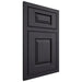 Shiloh Cabinetry Beaded Inset Oxford White Oak Plain Cut Harbor Door