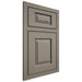 Shiloh Cabinetry Beaded Inset Oxford White Oak Plain Cut Thyme Door