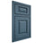 Shiloh Cabinetry Beaded Inset Oxford White Oak Quarter Sawn Hudson Door