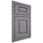 Shiloh Cabinetry Beaded Inset Oxford White Oak Quarter Sawn Sterling Door
