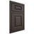 Shiloh Cabinetry Beaded Inset Oxford White Oak Rift Cut Creekside Door