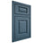 Shiloh Cabinetry Beaded Inset Oxford White Oak Rift Cut Hudson Door