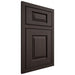 Shiloh Cabinetry Beaded Inset Oxford White Oak Rift Cut Morel Door