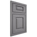 Shiloh Cabinetry Beaded Inset Oxford White Oak Rift Cut Sterling Door
