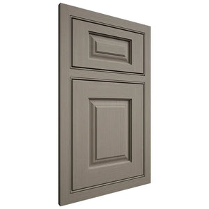 Shiloh Cabinetry Beaded Inset Oxford White Oak Rift Cut Thyme Door