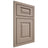 Shiloh Cabinetry Beaded Inset Oxford White Oak Rift Cut Whitewash Door