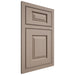 Shiloh Cabinetry Beaded Inset Oxford White Oak Rift Cut Whitewash Door