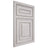Shiloh Cabinetry Beaded Inset Portland Alder Plain Cut Cotton Door