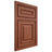 Shiloh Cabinetry Beaded Inset Portland Alder Plain Cut Sierra Door