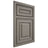 Shiloh Cabinetry Beaded Inset Portland Cherry Plain Cut Thyme Door
