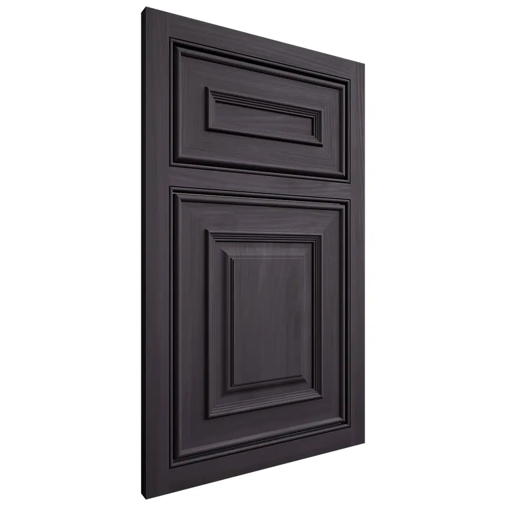 Shiloh Cabinetry Beaded Inset Portland Hickory Plain Cut Harbor Door