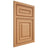 Shiloh Cabinetry Beaded Inset Portland Maple Plain Cut Golden Door