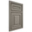 Shiloh Cabinetry Beaded Inset Portland Maple Plain Cut Thyme Door