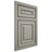 Shiloh Cabinetry Beaded Inset Portland Paintable Evergreen Fog Door