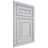 Shiloh Cabinetry Beaded Inset Portland Paintable Niebla Azul Door
