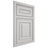 Shiloh Cabinetry Beaded Inset Portland Paintable Repose Gray Door
