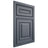 Shiloh Cabinetry Beaded Inset Portland Paintable Slate Tile Door