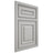 Shiloh Cabinetry Beaded Inset Portland Paintable Unusual Gray Door
