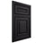 Shiloh Cabinetry Beaded Inset Portland Poplar Plain Cut Harbor Door