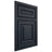 Shiloh Cabinetry Beaded Inset Portland Poplar Plain Cut Hudson Door