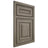 Shiloh Cabinetry Beaded Inset Portland Poplar Plain Cut Sterling Door