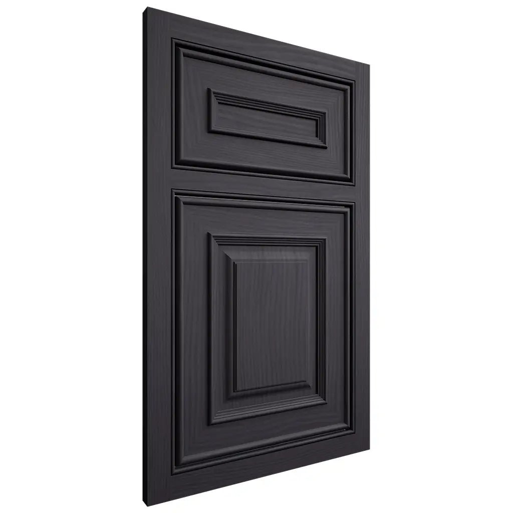 Shiloh Cabinetry Beaded Inset Portland White Oak Plain Cut Harbor Door