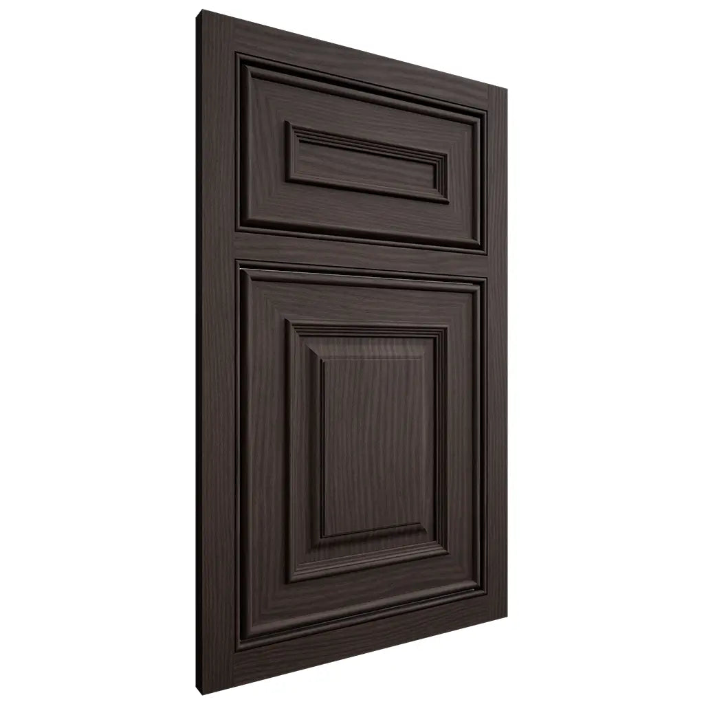 Shiloh Cabinetry Beaded Inset Portland White Oak Plain Cut Morel Door
