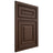 Shiloh Cabinetry Beaded Inset Portland White Oak Quarter Sawn Braun Door