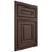Shiloh Cabinetry Beaded Inset Portland White Oak Quarter Sawn Dusk Door