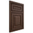 Shiloh Cabinetry Beaded Inset Portland White Oak Rift Cut Braun Door