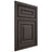 Shiloh Cabinetry Beaded Inset Portland White Oak Rift Cut Creekside Door