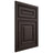 Shiloh Cabinetry Beaded Inset Portland White Oak Rift Cut Morel Door