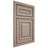 Shiloh Cabinetry Beaded Inset Portland White Oak Rift Cut Whitewash Door