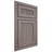 Shiloh Cabinetry Beaded Inset Reeded Malibu Alder Plain Cut Stonehenge Door