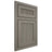 Shiloh Cabinetry Beaded Inset Reeded Malibu Alder Plain Cut Thyme Door