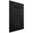 Shiloh Cabinetry Beaded Inset Reeded Malibu Cherry Plain Cut Espresso Door