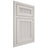 Shiloh Cabinetry Beaded Inset Reeded Malibu Paintable Eggshell Door