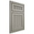 Shiloh Cabinetry Beaded Inset Reeded Malibu Paintable Evergreen Fog Door