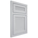 Shiloh Cabinetry Beaded Inset Reeded Malibu Paintable Niebla Azul Door
