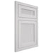 Shiloh Cabinetry Beaded Inset Reeded Malibu Paintable Pure White Door